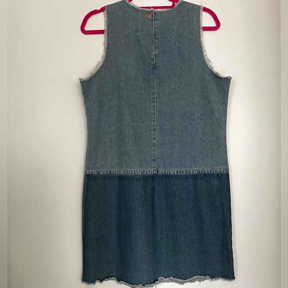 PATCH DENIM DRESS - Picture 2 of 2